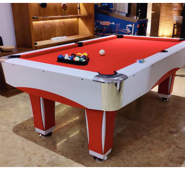 TABLE DE BILLARD - ROUGE