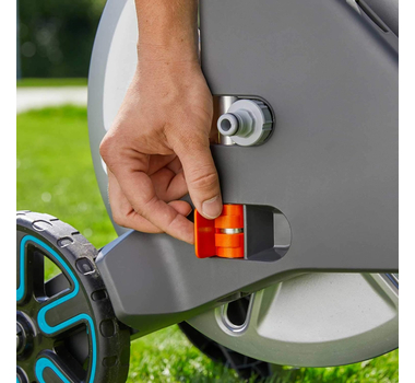GARDENA Devidoir sur roues Metal. CleverRoll M équipé {5/8") 15 mm 25 m - 18543-26