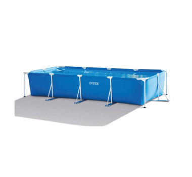 INTEX Piscine tubulaire Hors sol Metal Frame 4,50 x 2,20 x 0,84 m + Épurateur 1,7 m³ - 28274NP