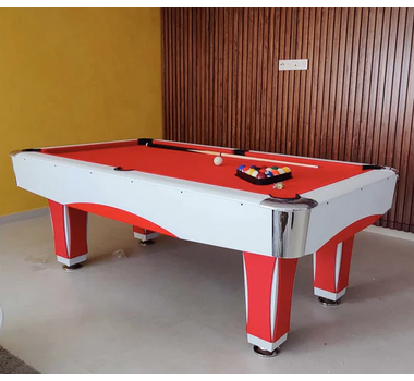 TABLE DE BILLARD - ROUGE