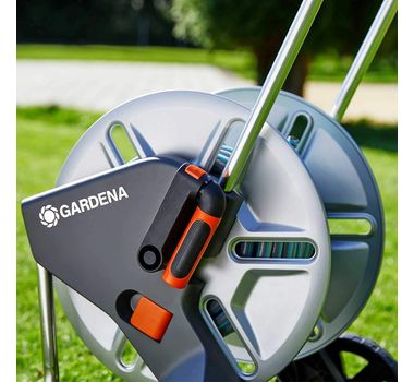 GARDENA Devidoir sur roues Metal. CleverRoll M équipé {5/8") 15 mm 25 m - 18543-26