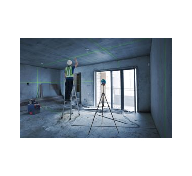 Niveau Laser 5 Lignes + Point Bosch GLL 50-15 XG Vert - 50 m de Portée, Base $360° Détachable - 0601065700 - 1