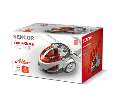 SENCOR Aspirateur sans Sac 800 W SVC 730RD