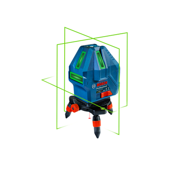 Niveau Laser 5 Lignes + Point Bosch GLL 50-15 XG Vert - 50 m de Portée, Base $360° Détachable - 0601065700