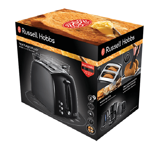 Russell Hobbs Toaster Grille-Pain Fentes Larges - Noir 22601-56