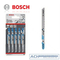 BOSCH  Lames de scie sauteuse T 127 D - Special for Alu - Carte de 5pcs  -2608631017