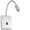 BRILLANT TETE DE LIT ERINO LED+USB SATIN   INHK18313S13