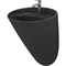 BOCCHI VENEZIA Lavabo Monobloc suspendu Noir mat - 1083N