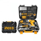 INGCO Coffret visseuse 12V + 126 outils/accessoires - HKTHP11271