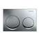 GEBERIT Plaque de commande WC ALPHA 10 CHROME BRILLANT - 115.040.21.1