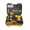 INGCO Coffret visseuse 12v + 127 outils et accessoires - HKTHP11281