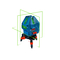 Niveau Laser 5 Lignes + Point Bosch GLL 50-15 XG Vert - 50 m de Portée, Base $360° Détachable - 0601065700